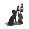 Bokstöd Fiskande Katt