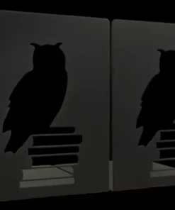 Bokstöd Uggla 2-pack