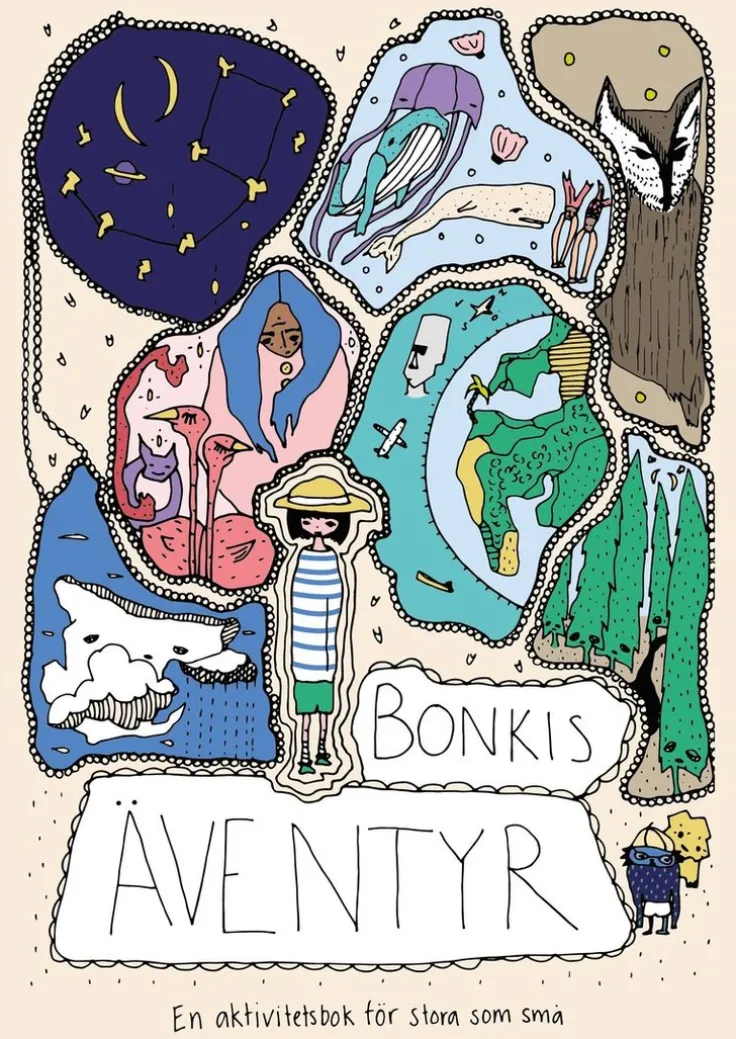 Bonkis Äventyr - en aktivitetsbok för stora som små