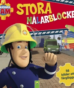 Brandman Sam. Stora målarblocket