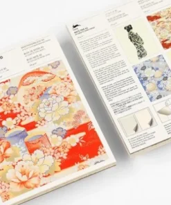 Brevpappersblock A5 - Kimono