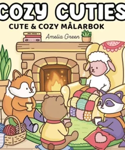 Cozy Cuties. Cute & Cozy målarbok