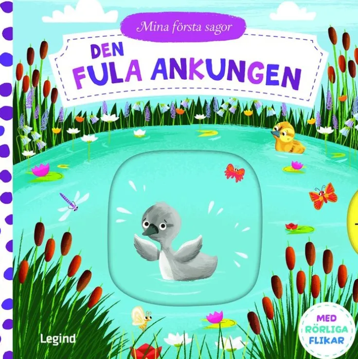 Den fula ankungen - med rörliga flikar