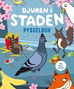 Djuren i staden. Pysselbok : med klistermärken