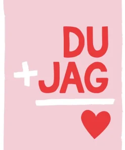 Du + jag = <3