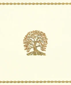 Dubbelvikta kort i Ask - Tree of Life