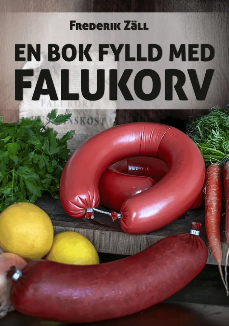 En bok fylld med falukorv