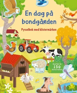 En dag på bondgården : Pysselbok med klistermärken