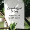 En hopkoksbok för livet : när du vill må så gott du kan
