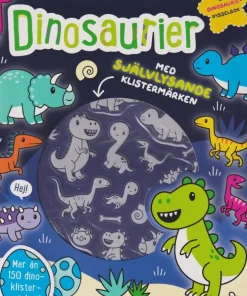 En lysande pysselbok. Dinosaurier