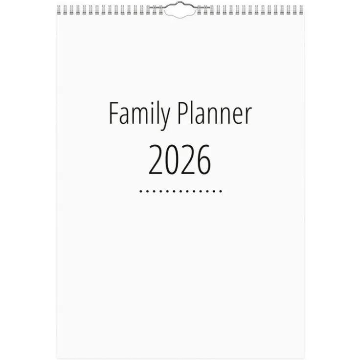 Familjekalender 2026 A4 4 kolumner