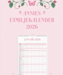 Familjekalender 2026 Annies familj