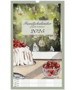 Familjekalender 2025 Design Kajsa Hagelin