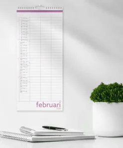 Familjekalender 2025-2026 Lilla