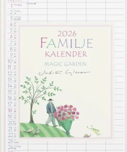 Familjekalender 2026 Magic Garden