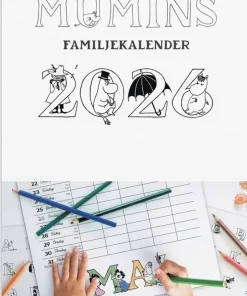 Familjekalender 2026 Mumin