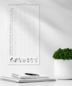 Familjekalender 2025 Mumin
