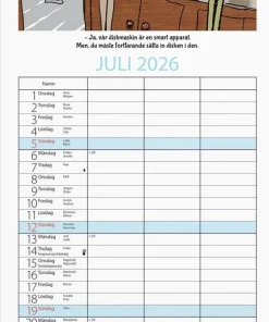 Familjekalender 2026 Parkalendern