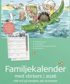 Familjekalender 2026 Stickers