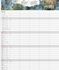 Familjekalender 2025 Stickers