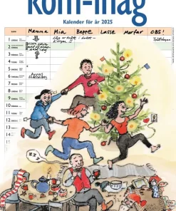 Familjens STORA kom-ihåg-kalender 2025