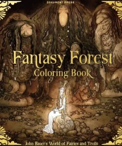 Fantasy Forest Coloring Book