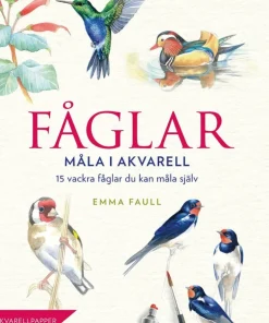 Fåglar : måla i akvarell