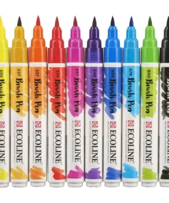 Fiberspetspenna Ecoline Brush Pen 10-pack