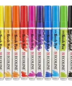 Fiberspetspenna Ecoline Brush Pen 10-pack