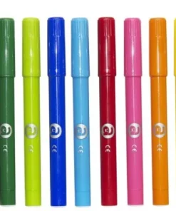 Fiberspetspenna Jumbo 12 färger
