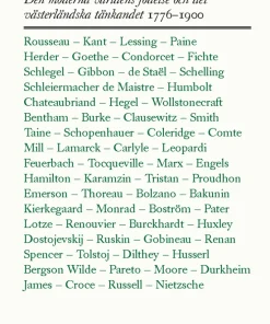 Filosoferna : den moderna världens födelse och det västerländska tänkandet 1776-1900