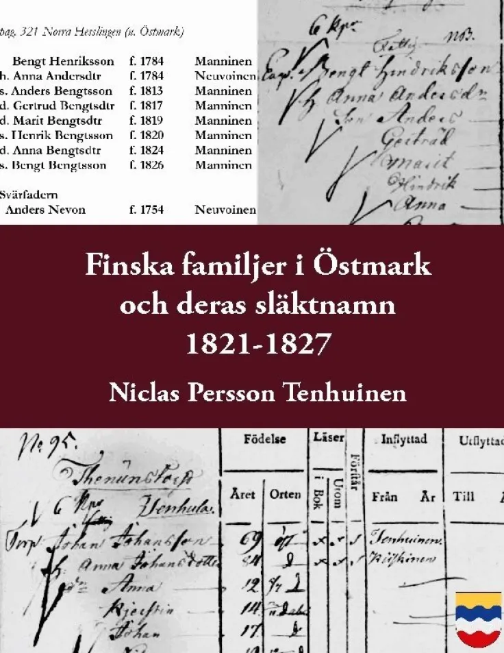 Finska familjer och deras släktnamn i Östmark 1821-1827 : med tillägg av mantalslängder under 1600-talet samt kyrkobok 1711-1719 och släktnamnsformer 1707-1803