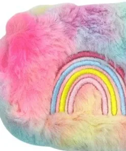 Fodral fluff Regnbåge