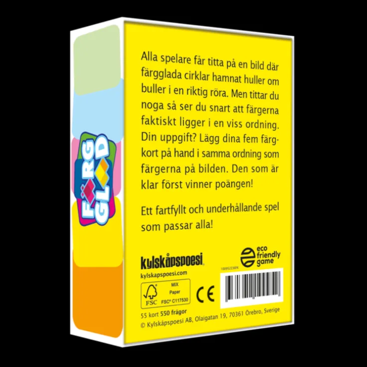 Färgglad