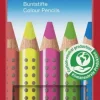 Färgpenna Faber-Castell Jumbo Grip Neon 5 färger