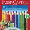 Färgpenna Jumbo Grip 12 färger