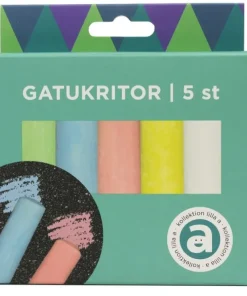 Gatukritor 5 färger