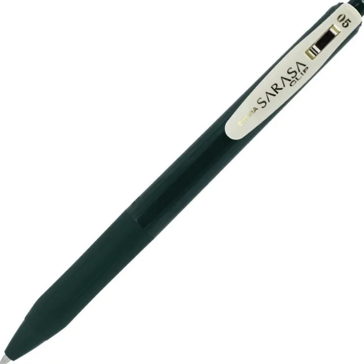 Gelpenna 0,5 Zebra Sarasa Clip Vintage grönsvart