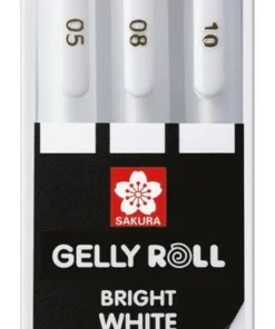Gelpenna Gelly Roll 3-pack vit