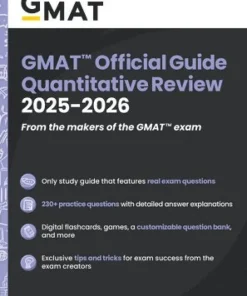 GMAT Official Guide Quantitative Review 2025-2026