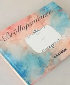 Gästbok till bröllop
