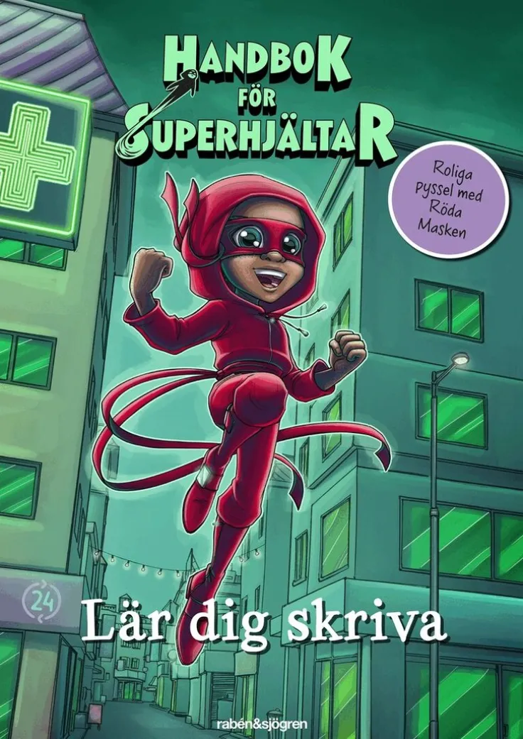 Handbok för superhjältar lär dig skriva