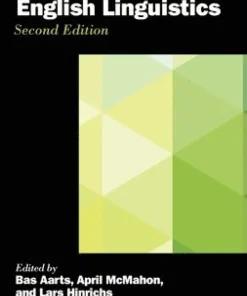 Handbook of English Linguistics