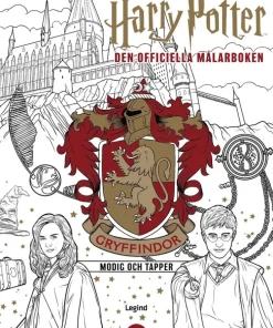 Harry Potter - Den officiella målarboken : Gryffindor