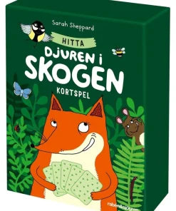 Hitta djuren i skogen - kortspel