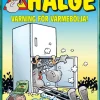 Hälge. Varning för värmebölja!