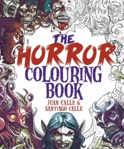 Horror Colouring Book