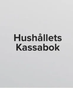 Hushållets kassabok A4L