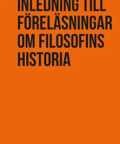 Inledning till föreläsningar om filosofins historia