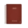 Kalender 2025 A6 vecka/uppslag orange